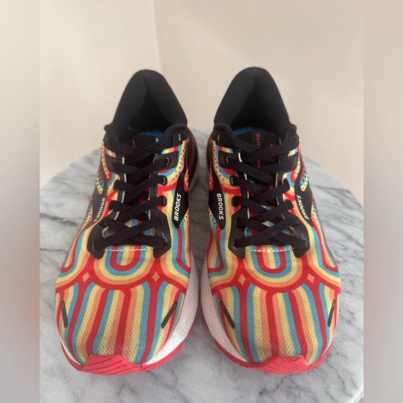 Brooks Adrenaline GTS 22 Women’s Running Shoes Size 8 Disco Pack Limelight - Picture 3 of 6